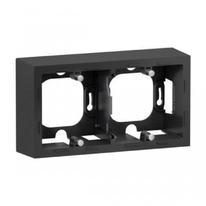 Κουτί Επίτοιχης Τοποθέτησης 2 Θέσεων Ανθρακί Seano™ 765499 LEGRAND