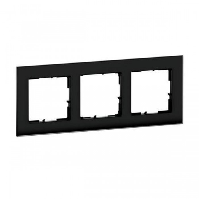 Πλαίσιο 3 Θέσεων Smoked glass Seano™ 766133 LEGRAND