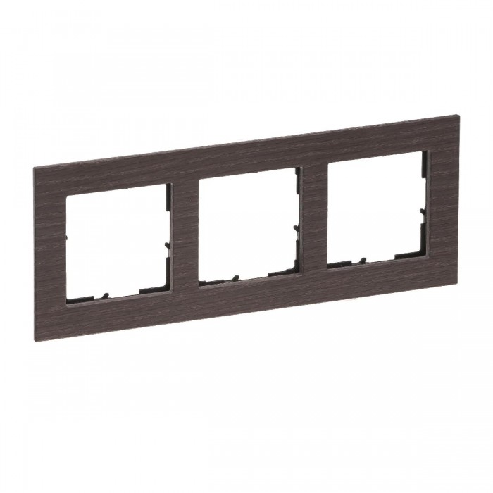 Πλαίσιο 3 Θέσεων Dark Oak Seano™ 766133 LEGRAND