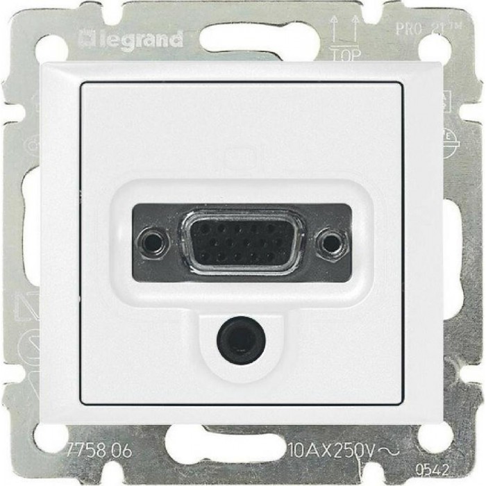Πρίζα HD15+JACK Λευκή Valena™ 770082 LEGRAND