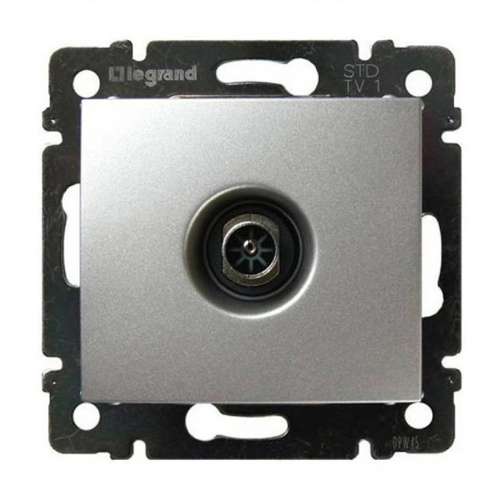 Πρίζα TV Απλή Αλουμίνιο Valena™ 770129 LEGRAND