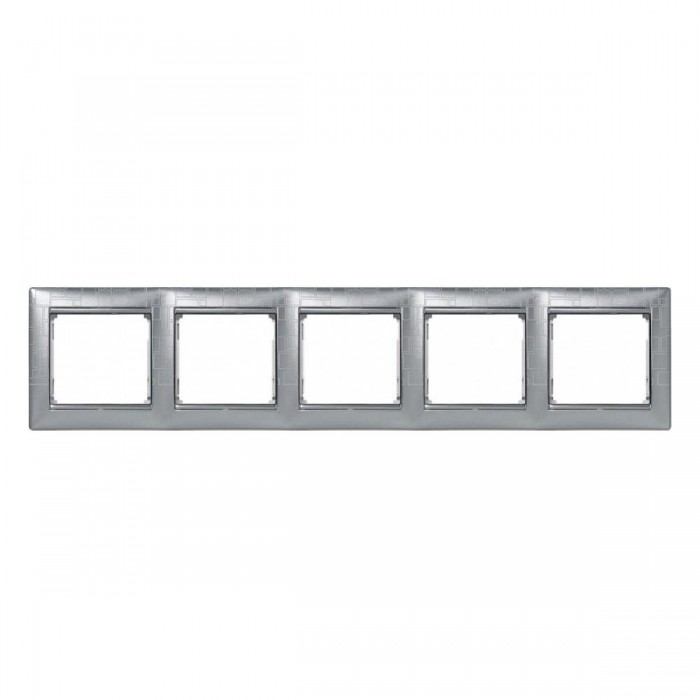 Πλαίσιο 5 Θέσεων Cubist Αλουμίνιο Valena™ 770345 LEGRAND