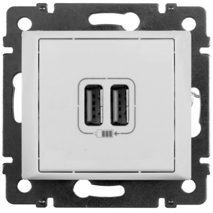 Πρίζα USB Διπλή Φόρτισης Συσκευών Λευκό Valena™ 770470 LEGRAND