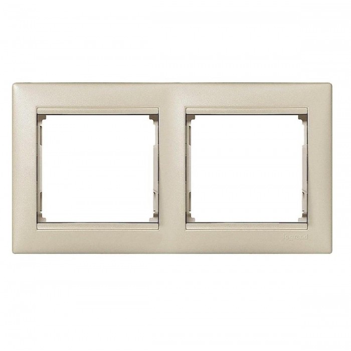 Πλαίσιο 2 Θέσεων Light Περλέ Valena™ 770472 LEGRAND