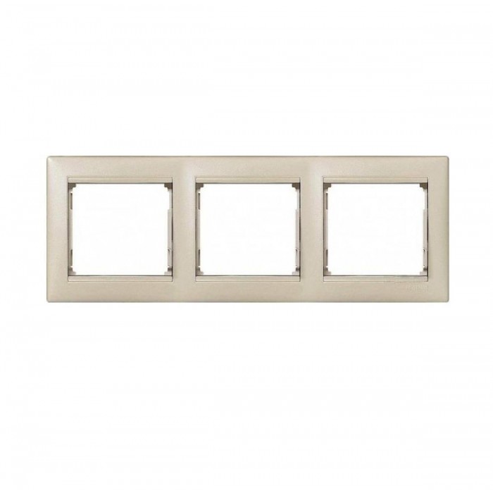 Πλαίσιο 3 Θέσεων Light Περλέ Valena™ 770473 LEGRAND