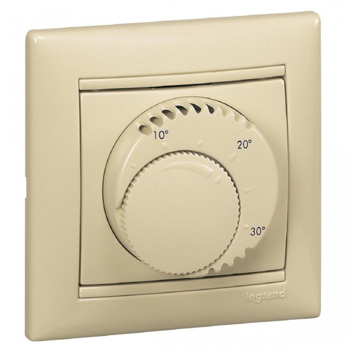 Θερμοστάτης Αναλογικός Κρέμ Valena™ 774126 LEGRAND