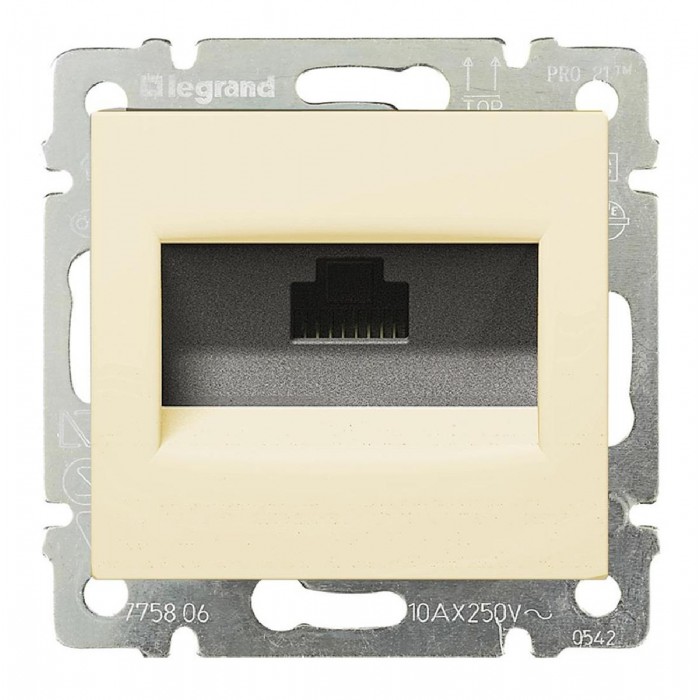 Πρίζα Δικτύου RJ45 Cat.6 UTP Κρέμ Valena™ 774146 LEGRAND