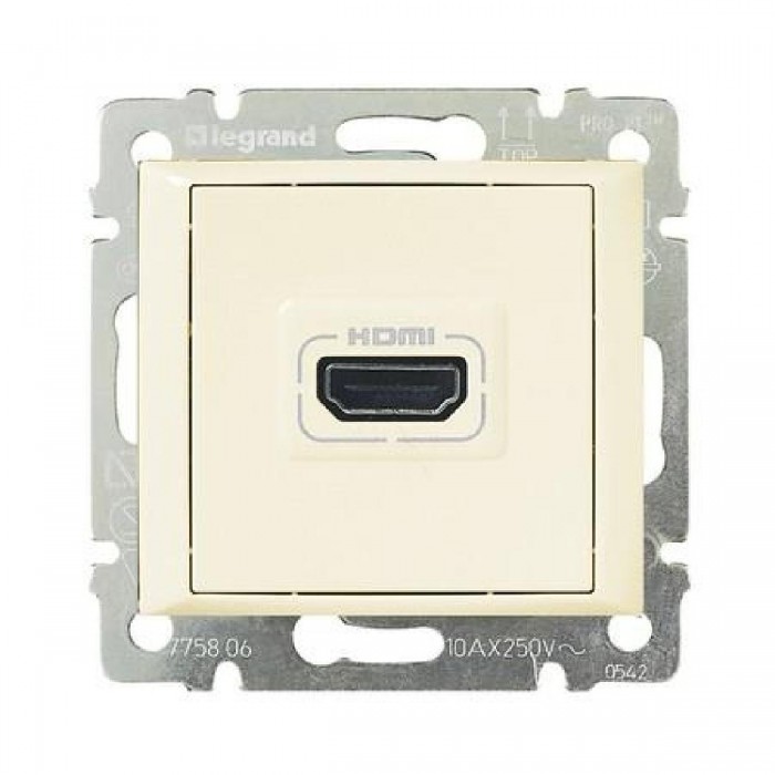 Πρίζα HDMI Κρέμ Valena™ 774185 LEGRAND