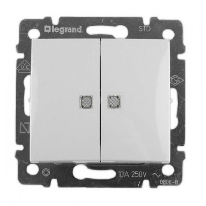Διακόπτης K/R Με Ένδειξη Κατάστασης Λευκό Valena™ 774213 LEGRAND