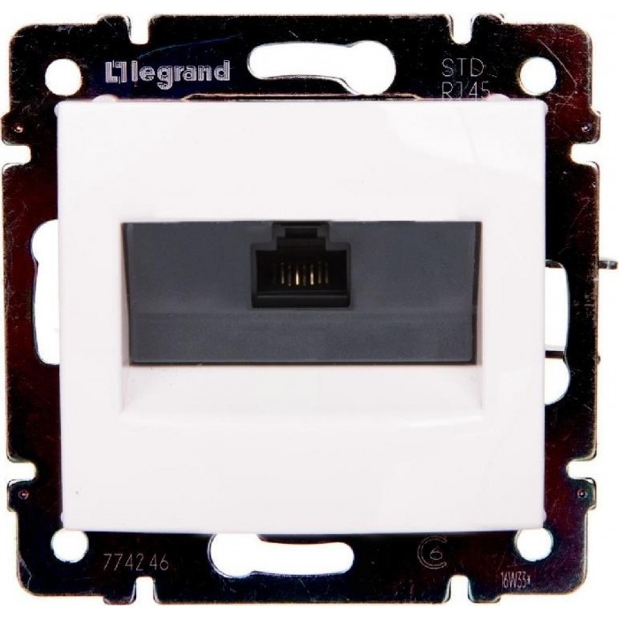 Πρίζα Δικτύου RJ45 Cat.6 UTP Λευκή Valena™ 774246 LEGRAND