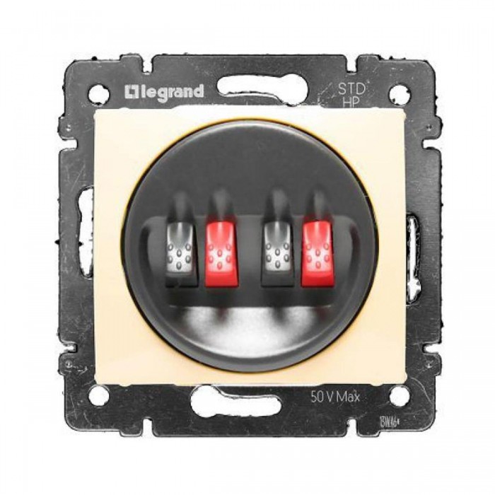 Πρίζα Ηχείων 2 Εξόδων Κρέμ Valena™ 774324 LEGRAND