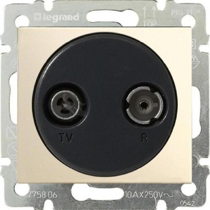 Πρίζα ΤV-RD Απλή Κρέμ Valena™ 774332 LEGRAND