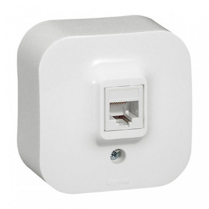 Πρίζα Δικτύου RJ45 Cat.5e Λευκό Forix 782424 LEGRAND