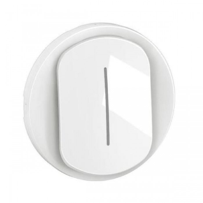 Μετώπη 1 Πλήκτρου Λευκό Μεσαίου A/R Φωτεινής Λειτουργίας Κατάστασης Celiane™ CB1005 LEGRAND