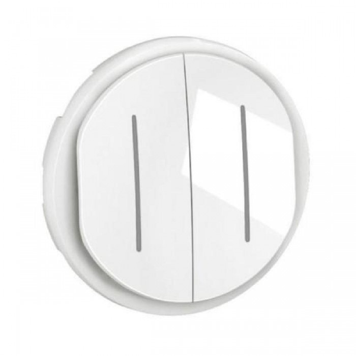 Μετώπη 2 Πλήκτρων Λευκό Ένδειξης Κατάστασης Celiane™ CB2007 LEGRAND