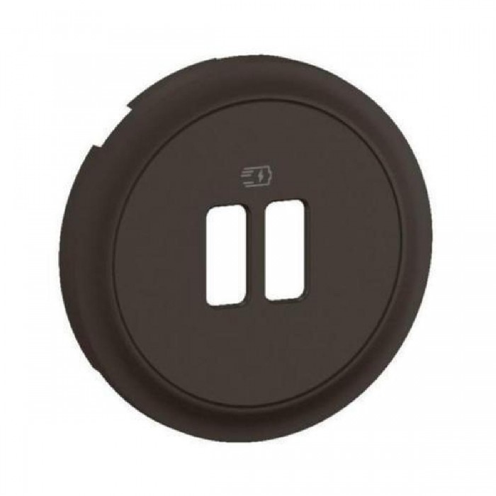 Μετώπη Πρίζας USB Μαύρο Celiane™ CN0154 LEGRAND