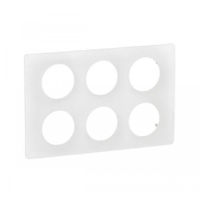 Πλαίσιο 6 Θέσεων Σε 2 Σειρές Λευκό Enamelled Celiane™ CP0010 LEGRAND