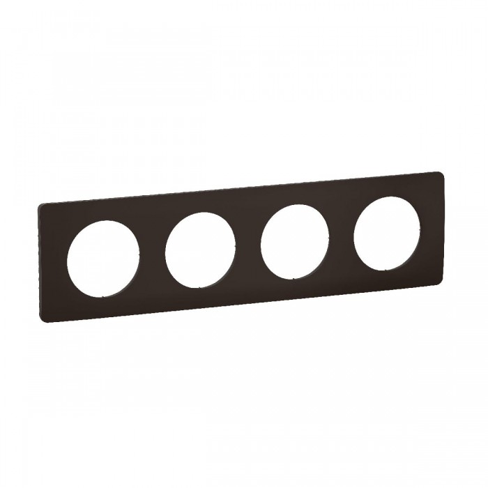 Πλαίσιο 4 Θέσεων Μαύρο Mat Celiane™ CP0104 LEGRAND