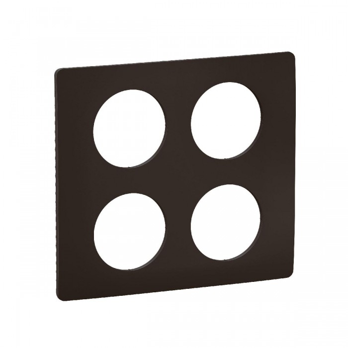 Πλαίσιο 4 Θέσεων Σε 2 Σειρές Μαύρο Mat Celiane™ CP0109 LEGRAND