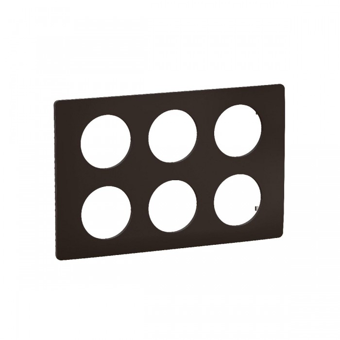 Πλαίσιο 6 Θέσεων Σε 2 Σειρές Μαύρο Mat Celiane™ CP0110 LEGRAND