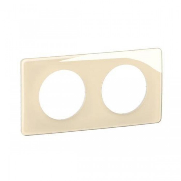 Πλαίσιο 2 Θέσεων Μπεζ Enamelled Celiane™ CP0202 LEGRAND