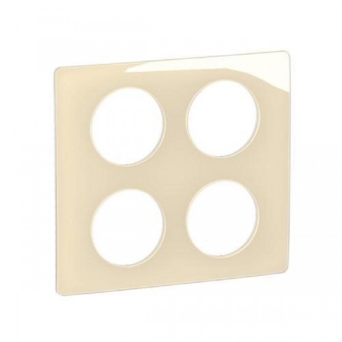 Πλαίσιο 4 Θέσεων Σε 2 Σειρές Μπεζ Enamelled Celiane™ CP0209 LEGRAND