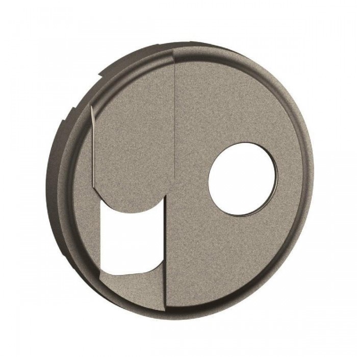 Μετώπη Πρίζας TV Και RJ11 Τιτάνιο Celiane™ CT0342 LEGRAND