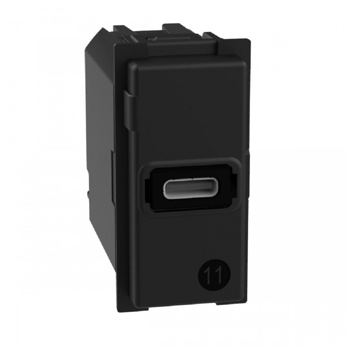 Μηχανισμός Πρίζα USB Φόρτισης Συσκευών TypeC 1 Στοιχείου K4192C LivingNow BTICINO