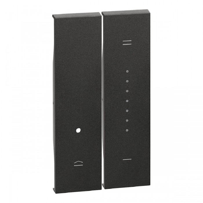 Μετώπη Dimmer Πλήκτρου Μαύρο KG19 LivingNow BTICINO