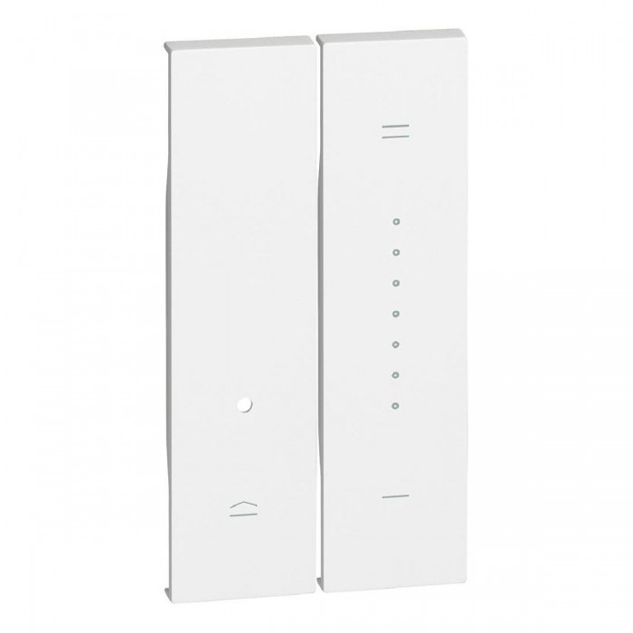Μετώπη Dimmer Πλήκτρου Λευκό KW19 LivingNow BTICINO