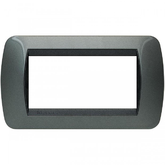 Πλαίσιο 4 Στοιχείων Air Dark Steel L4804AC BTICINO