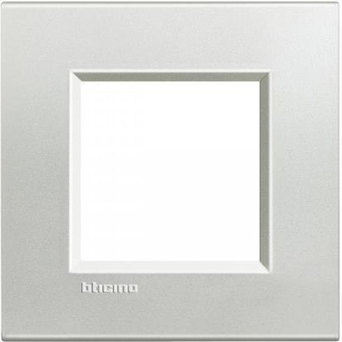 Πλαίσιο 2 Στοιχείων Silver LNA4802AG BTICINO
