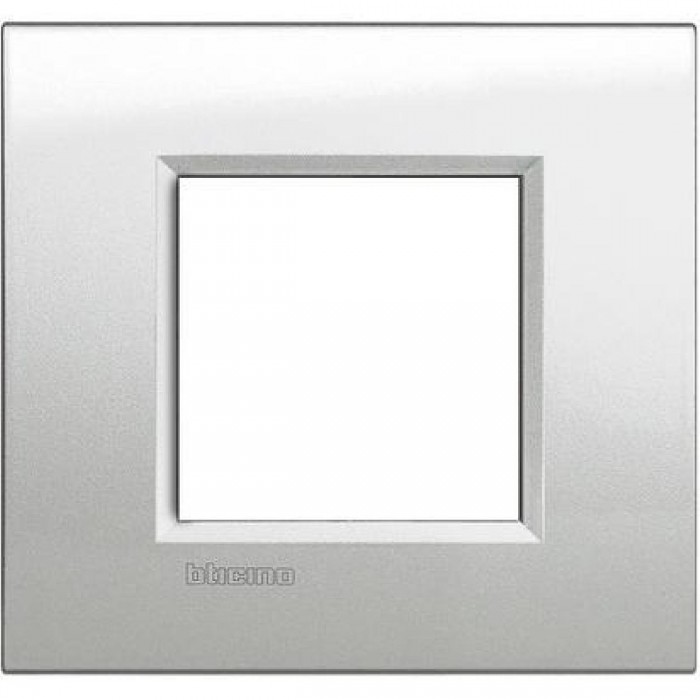 Πλαίσιο 2 Στοιχείων Silver Moon LNA4802GL BTICINO