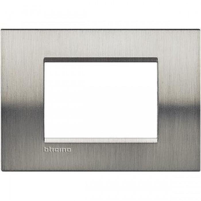 Πλαίσιο 3 Στοιχείων Brushed Steel LNA4803ACS BTICINO