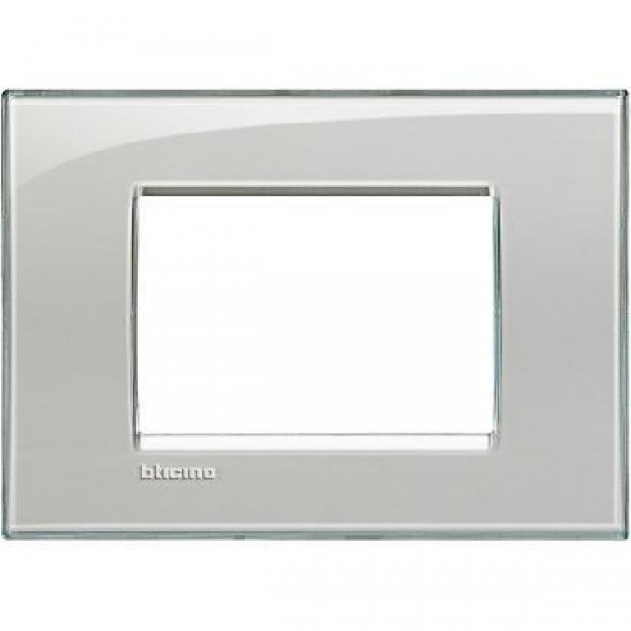 Πλαίσιο 3 Στοιχείων Cold Grey LNA4803KG BTICINO