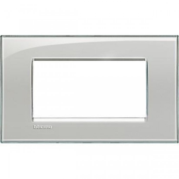 Πλαίσιο 4 Στοιχείων Cold Grey LNA4804KG BTICINO