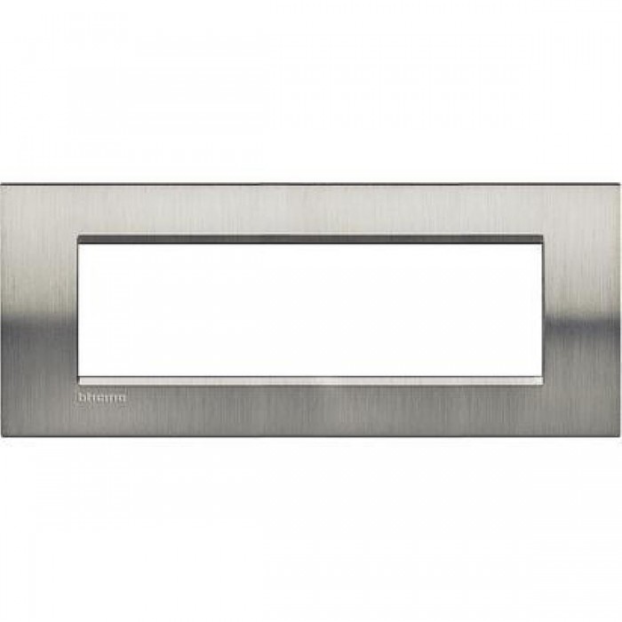 Πλαίσιο 7 Στοιχείων Brushed Steel LNA4807ACS BTICINO