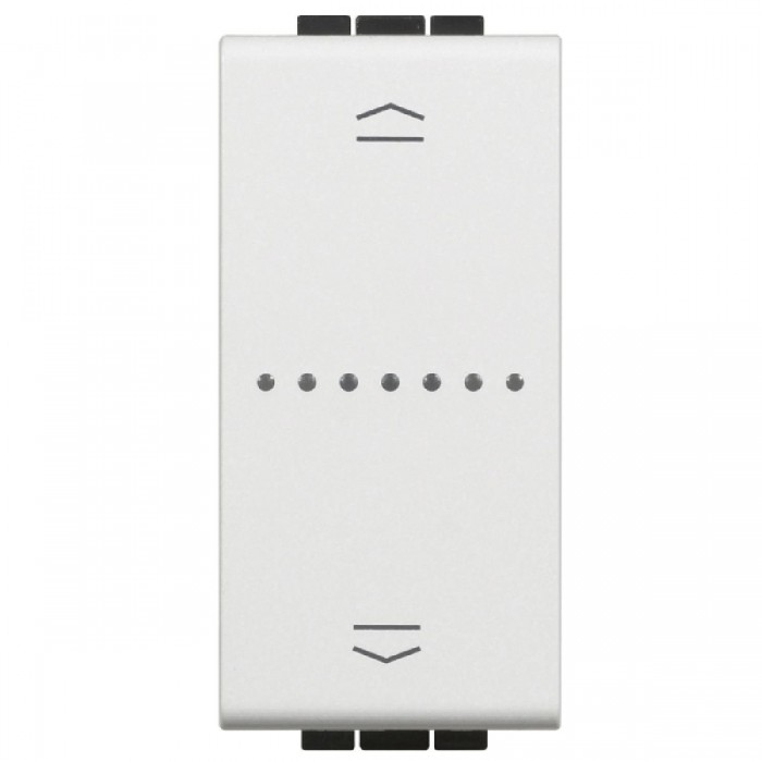 Ενσύρματος Διακόπτης Ρολών Λευκό N4027C LivingLight with Netatmo®