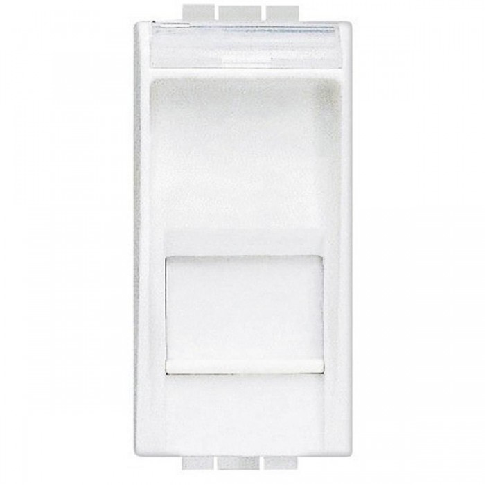 Πρίζα Δικτύου RJ45 Cat.6 UTP 1 Στοιχείου Λευκό N4279C6 BTICINO