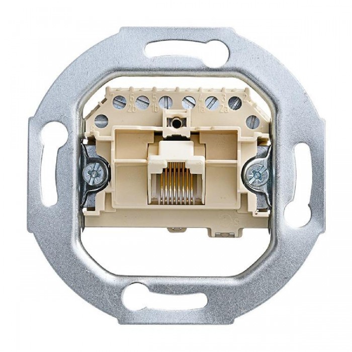 Μηχανισμός Πρίζας Τηλεφώνου RJ45 0213 BUSCH-JAEGER/ABB