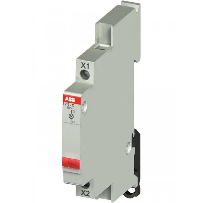 Ενδεικτική Λυχνία Ράγας Κόκκινη 250VAC E229G-C ABB