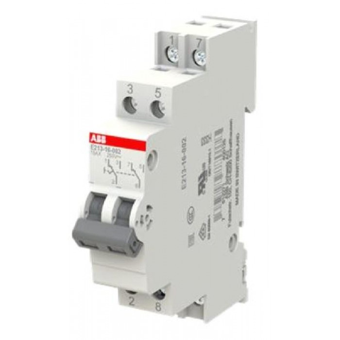 Διακόπτης Ράγας Μεταγωγικός 2P 25A E213-25-002 ABB