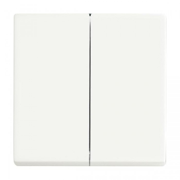 Μετώπη 2 πλήκτρων Λευκό Soft 1785-884 BUSCH-JAEGER/ABB