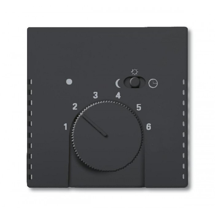 Μετώπη Θερμοστάτη Μαύρο Soft 1795-885 BUSCH-JAEGER/ABB