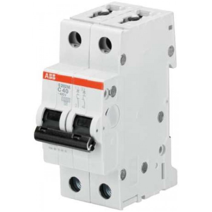 Αυτόματη Ασφάλεια 2P K 2A 10kA S202M-K2 ABB