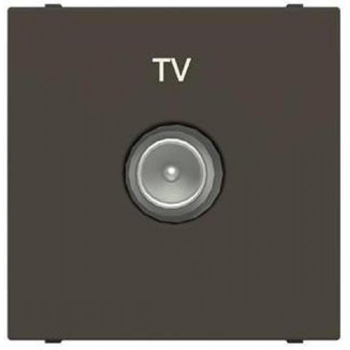 Πρίζα TV Τερματική 2 Στοιχείων Ανθρακί Zenit N2250.7 AN ABB