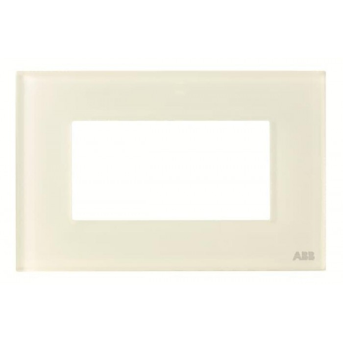 Πλαίσιο 4 Στοιχείων Γυαλί Λευκό Zenit N2374.1 CB ABB