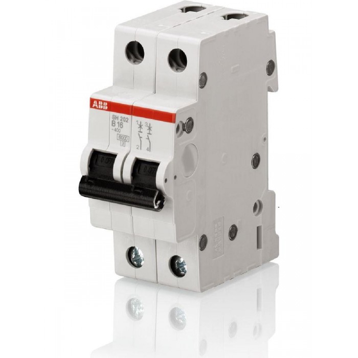 Αυτόματη Ασφάλεια 1P+N B 25A 3kA SH201T-B25NA ABB