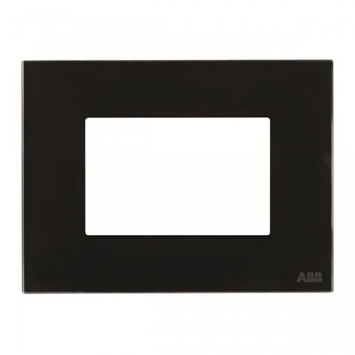 Πλαίσιο 3 Στοιχείων Γυαλί Γραφίτης Zenit N2373.1 CF ABB