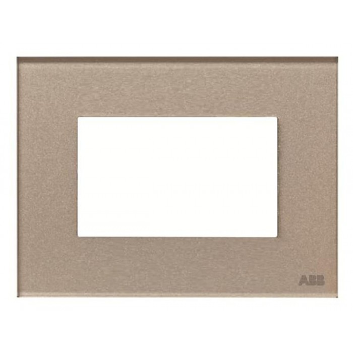 Πλαίσιο 3 Στοιχείων Γυαλί Σαμπάνια Zenit N2373.1 CH ABB